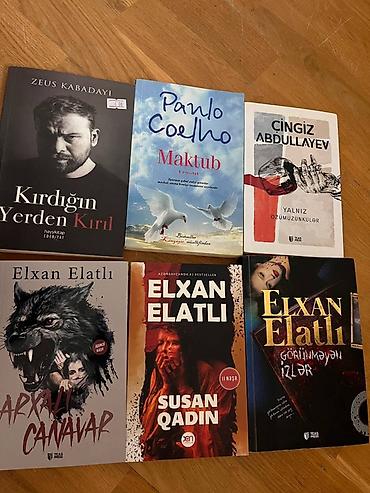 canavar şəkli: Satılır: müxtəlif müəlliflərdən 6 ədəd kitab Dəstdə olanlar: - Zeus — 1