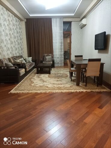 сдается 3 комнатная квартира: 3 otaqlı yeni tikili binada olan mənzil tam əşyaları ilə sahibindən
