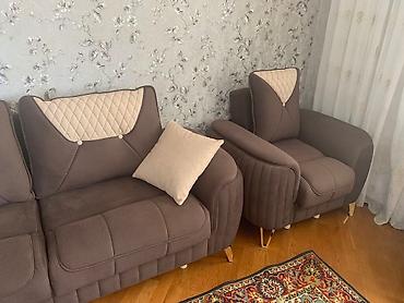 ay: Yeni, Divan-kravat, 2 kreslo, Bazalı, Açılan — 4