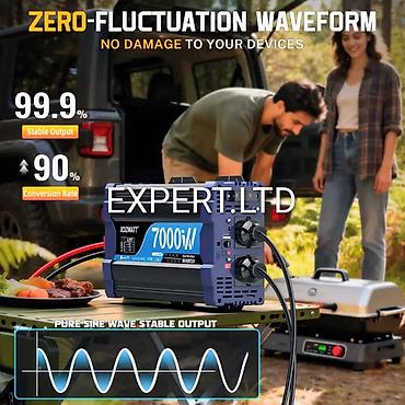 ucuz maşınar: Yeni Inverter, >5000 Vt, 12 - 220 volt, Ünvandan götürmə, Ödənişli çatdırılma, Rayonlara çatdırılma — 9
