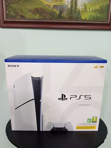 bəs 5: Playstation 5 Slim. Təzə. Agzi bağlı qutuda. Blomblu. Barter yoxdur