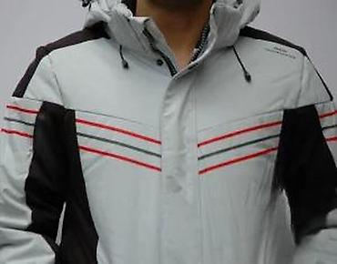 Zimske jakne: Muška zimska jakna sa kapuljačom - Boja: svetlosiva sa crnim — 19