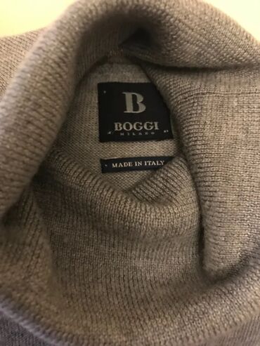 Džemperi: Original BOGGI Milano rolka M / NAVIGARE rolka M KAO NOVA 100% Pure — 3