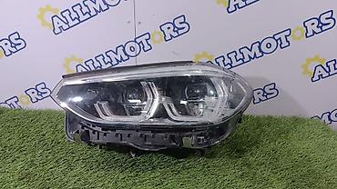x3: Передняя левая фара BMW 2020 г., Б/у, Оригинал — 1