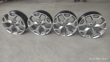corolla runx: Дөңгөлөктөр монтажда 225 / 55 / R 18, Жай, Колдонулган, Комплект, Жеңил унаалар, Куйма, тешиктери - 5