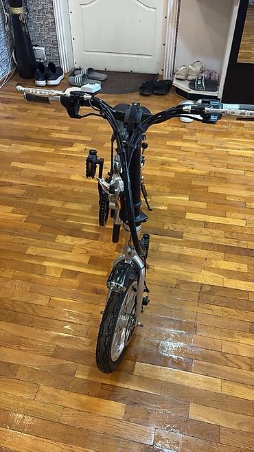 Электровелосипеды: Mini elektrik velosiped MU HANG (tam yeni, sürülməyib) MU HANG — 4