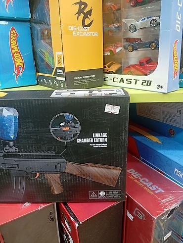 бластер: Игрушечный автомат AK47 Electric Gun (детский бластер) - Тип — 3