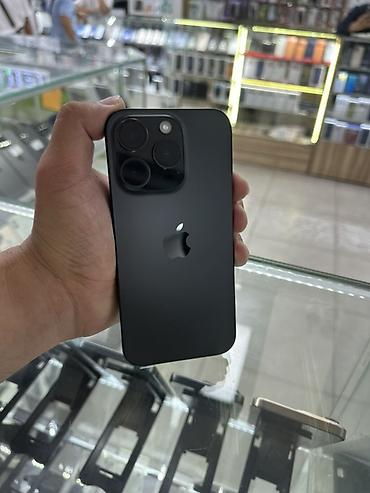 mini iphone: IPhone 15 Pro, Б/у, 256 ГБ, Черный, Защитное стекло, Чехол, 80 % — 6