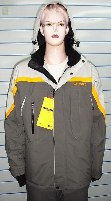 Мужские лыжные костюмы: Костюм, Burton, Новый, С утеплителем, Затяжка внизу куртки, Манжеты на рукавах, Снегозащитная юбка — 1