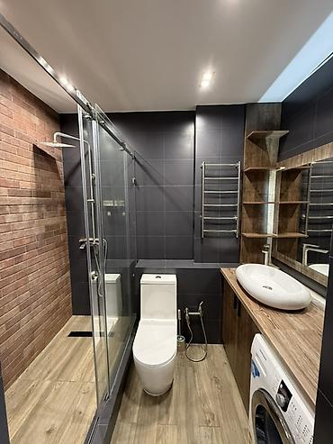 Посуточная аренда квартир: 1 комната, Душевая кабина, Постельное белье, Кондиционер — 14