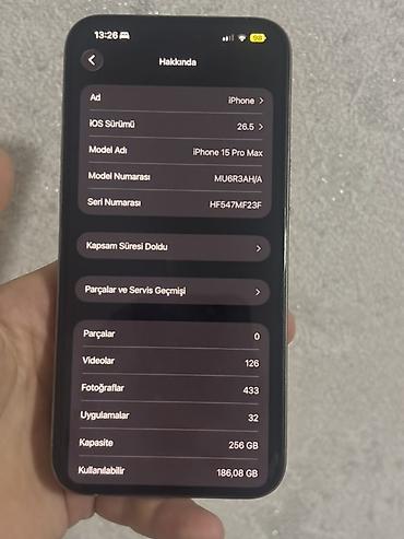 Apple iPhone: IPhone 15 Pro Max, 256 GB — 10