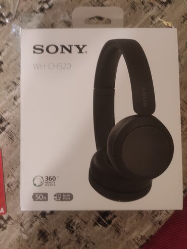 Mikrofonlar: Simsiz (Bluetooth) Qulaqcıqlar, Sony, rəng - Qara
