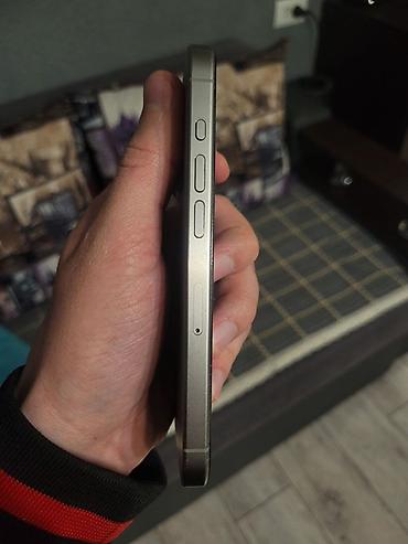 osh iphone: IPhone 15 Pro, Б/у, 512 ГБ, Natural Titanium, Защитное стекло, Коробка, 95 % — 3