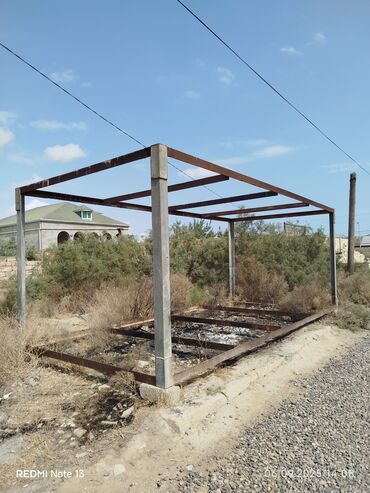 Qida məhsulları: Metal karkas – modul konstruksiya üçün hazır çərçivə - Material