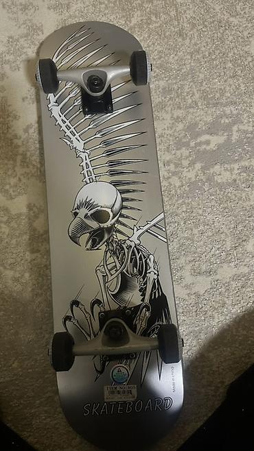 Skeytbordlar: Skateboard – tam komplekt - Gövdə: klassik iki uclu forma, üst — 2