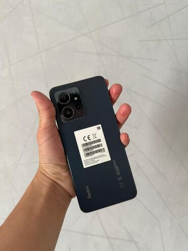 Redmi: Redmi, Redmi Note 12, Б/у, 128 ГБ, цвет - Синий, 2 SIM