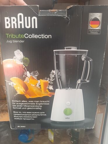 kokteyl blender: Портативный блендер, Braun, Б/у, Самовывоз