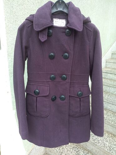 ženske zimske jakne duge: XS (EU 34), Single-colored, With lining