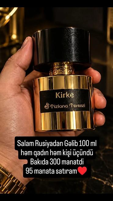 gizil golbag: Tiziana Terenzi Kirke – uniseks ətir - Həcm: 100 ml - Mənşə: Rusiyadan — 1