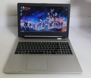 бу ноутбук недорого: Ноутбук, Asus, 16 ГБ ОЭТ, Intel Core i7, 15.6 ", Колдонулган, Жумуш, окуу үчүн, эс тутум HDD + SSD