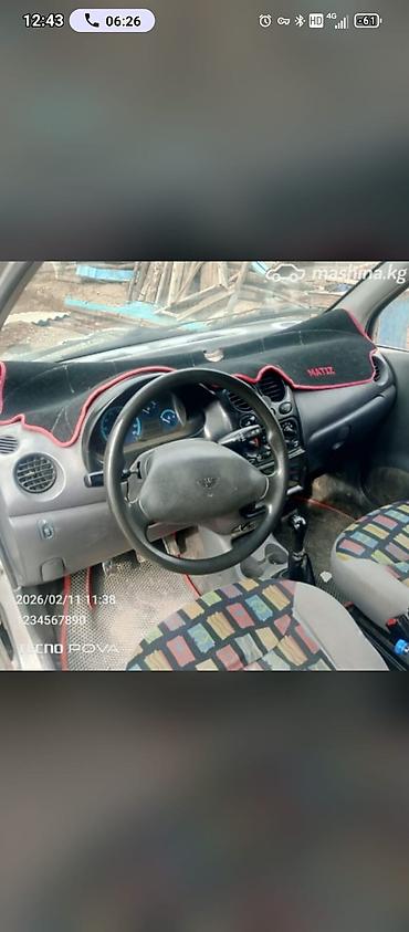 2 4 д: Daewoo Matiz: 2010 г., 0.1 л, Механика, Бензин, Хэтчбэк — 5