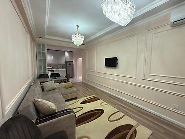 Uzunmüddətli kirayə mənzillər: İcarəyə verilir 3 otaqlı yeni tikili 110 m², Nərimanov r. Kateqoriya — 3