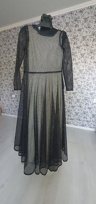 Вечерние платья: Вечернее платье, А-силуэт, Длинная модель, С пайетками, XS — 11