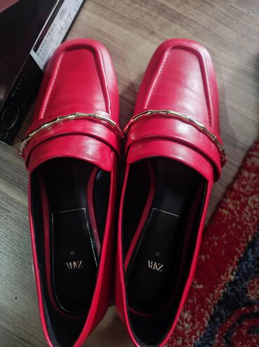 оригинальная обувь бишкек: Туфли Размер: 38, цвет - Красный