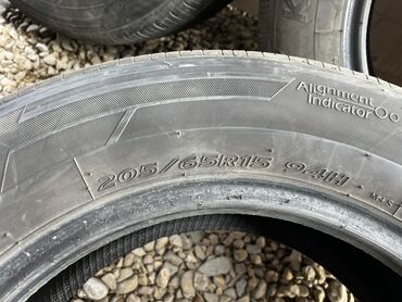 шины hankook бу: Шины 205 / 65 / R 15, Лето, Б/у, Комплект, Легковые, Корея, Hankook