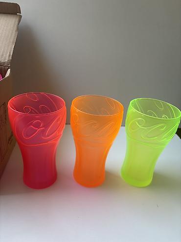 stəkanlar: Stəkanlar, rəng - Narıncı, Şüşə, 6 ədədli dəst, 500 ml — 3