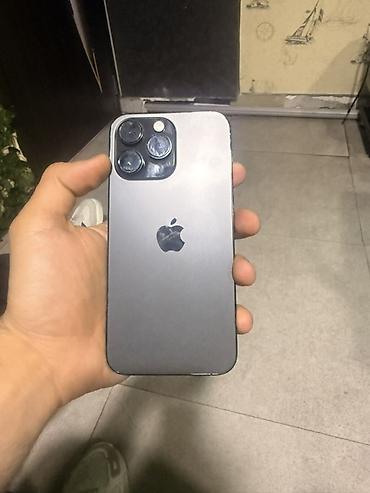 en ucuz mac: IPhone 14 Pro Max, 256 GB, Qara, Face ID — 1