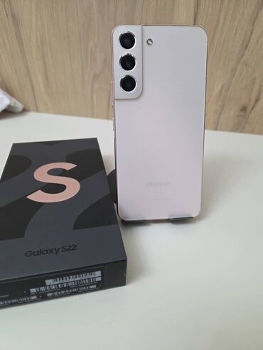 бу самсунг телефон: Samsung Galaxy S22, Б/у, 128 ГБ, цвет - Розовый, 1 SIM, 2 SIM