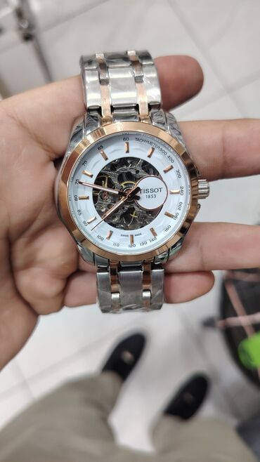 Qol saatları: Yeni, Qol saatı, Tissot, rəng - Gümüşü — 13