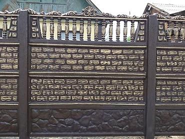 almurut store: Еврозабор из железобетонных панелей - Материал: армированный бетон — 2