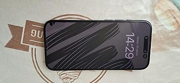 Apple iPhone: IPhone 15 Pro, Б/у, 256 ГБ, Black Titanium, 86 % — 3