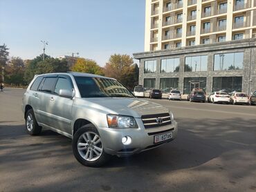 перевозной дом: Toyota Highlander: 2005 г., 3.3 л, Автомат, Гибрид, Жол тандабас
