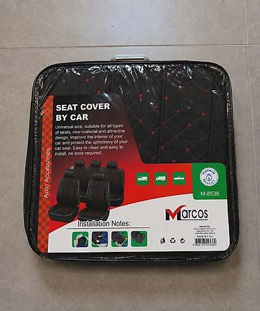 vojni sator: AUTO PRESVLAKE OD EKO KOŽE – KOMPLET ZA PREDNJA SEDIŠTA I ZADNJU KLUPU — 2