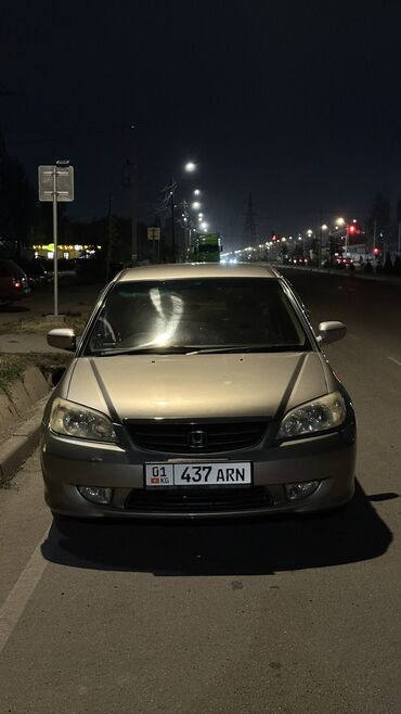 продаю газель: Honda Civic: 2003 г., 1.7 л, Вариатор, Газ, Седан