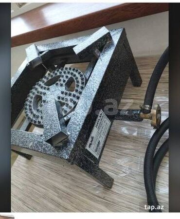 bişmiş kərpic: Qaz plitəsi. Dəmiri qalındır, istənilən çəkiyə davamlı. Restoran