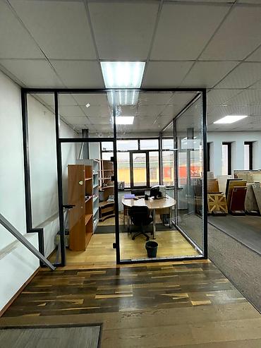 Перегородки на заказ: На заказ Цельностеклянная перегородка, Для офиса, Бронированное стекло, Монтаж, Демонтаж, Бесплатный замер — 29