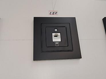 сетка аппарат: Розеточный модуль для компьютерной сети (RJ45), настенного исполнения — 1