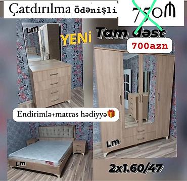 ucuz ev temiri: 💥Ay sonuna qədər endirimdə 💥yataq dəsti 700 azn 💥matras 🎁 💥çatdırılma — 3