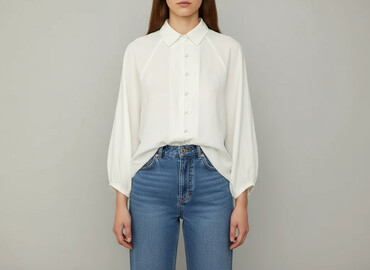 plisowane spodnie reserved: PrettyLittleThing, Жіноча блуза, розмір S