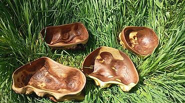 посудо: Деревянные посуды конфетницы, можно использовать для орехов и — 1
