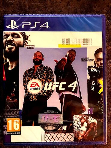 playstation 4 pro сколько стоит: UFC 4 новый запечатанный