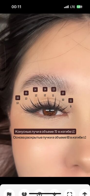 Ресницы: Ресницы, Голливуд, Классика, 2D, С выездом на дом, Консультация, Гипоаллергенные материалы — 20