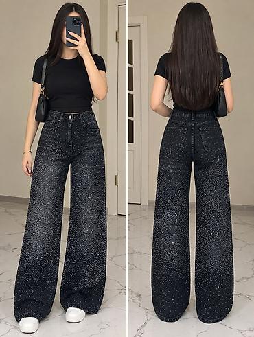 şalvar: Şalvar, L, XL, rəng - Boz — 1