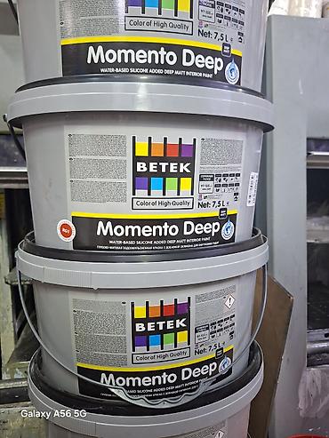 Краска интерьерная BETEK Momento Deep - Тип: водно-дисперсионная