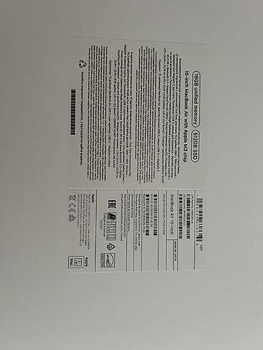 macbook pro 2017 i5: Apple MacBook Air 15" – M3. Tecili satilir! Tezedi!! Ideal — 4