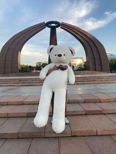 мягкая игрушка медвежонок: 🐻Мишки 160см(широкие) в наличии 🚁Доставка по всему Кыргызстану!